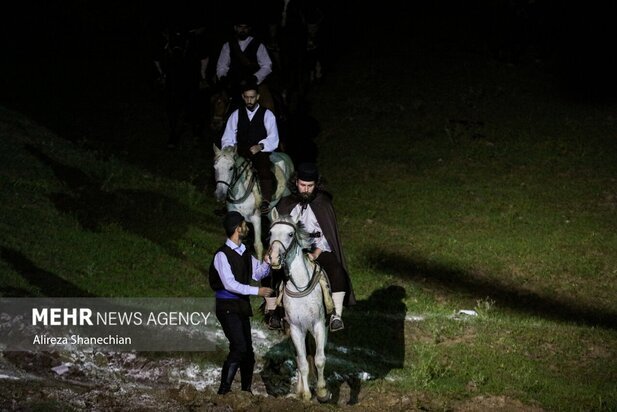 تصاویری از پروژه رونمایی از بهشت و جهنم در فومن