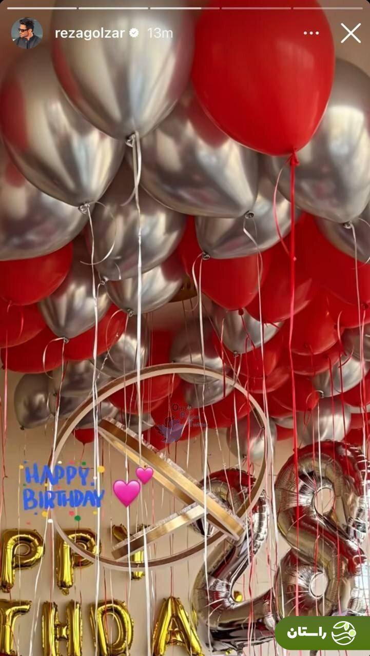 کادوی چند میلیاردی محمدرضا گلزار برای تولد همسرش