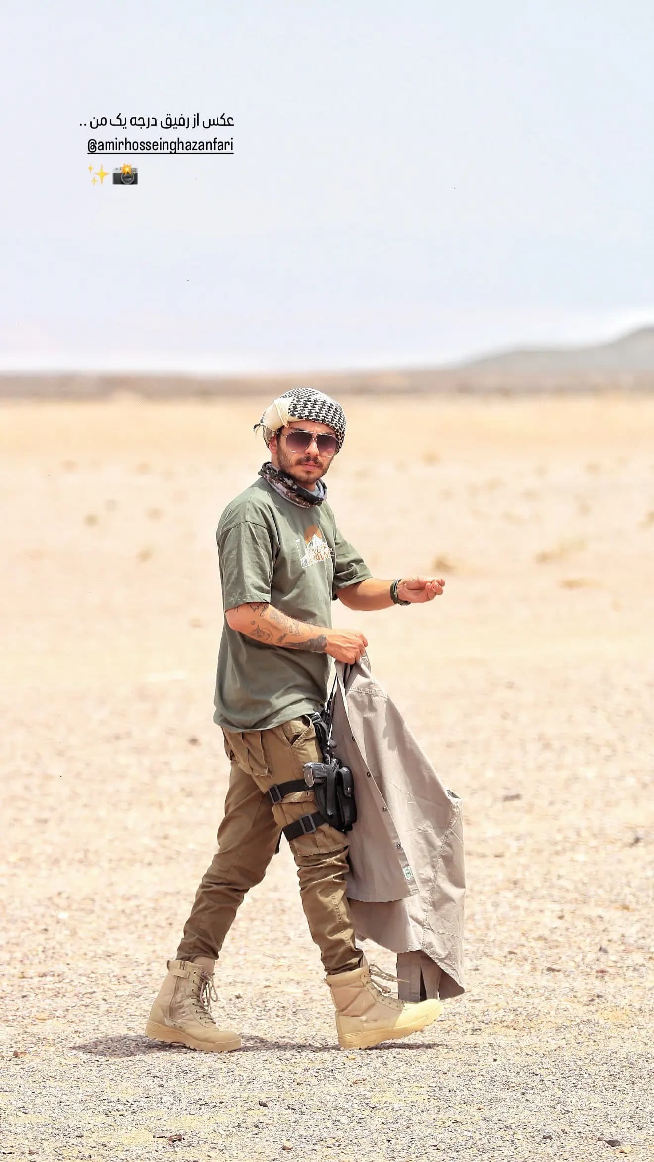 عکس/ استایل متفاوت و جذاب ارسلان قاسمی